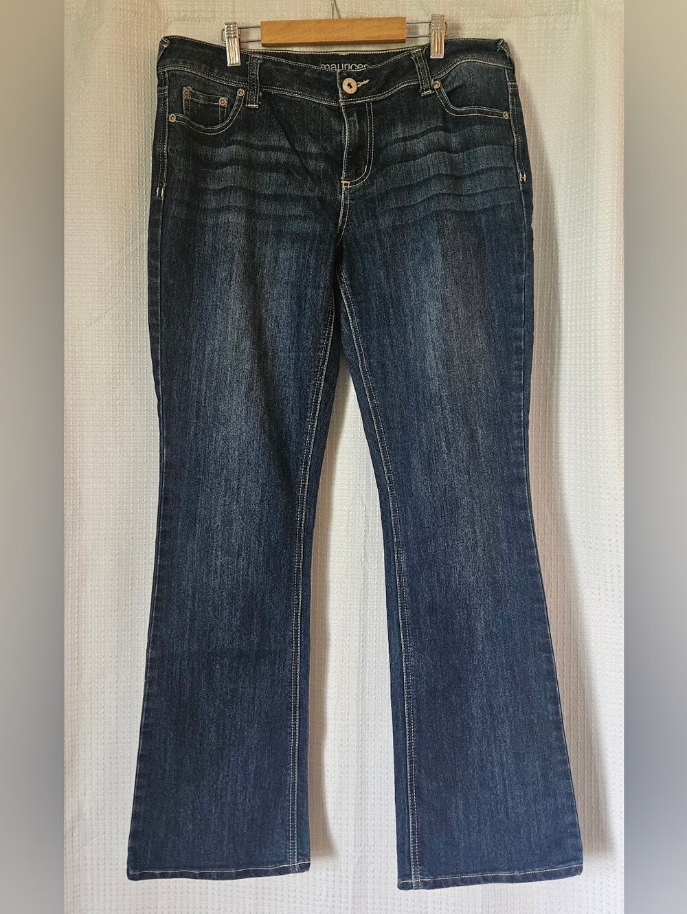 Maurices Bootcut Low Rise Jeans size 11/12 Regular